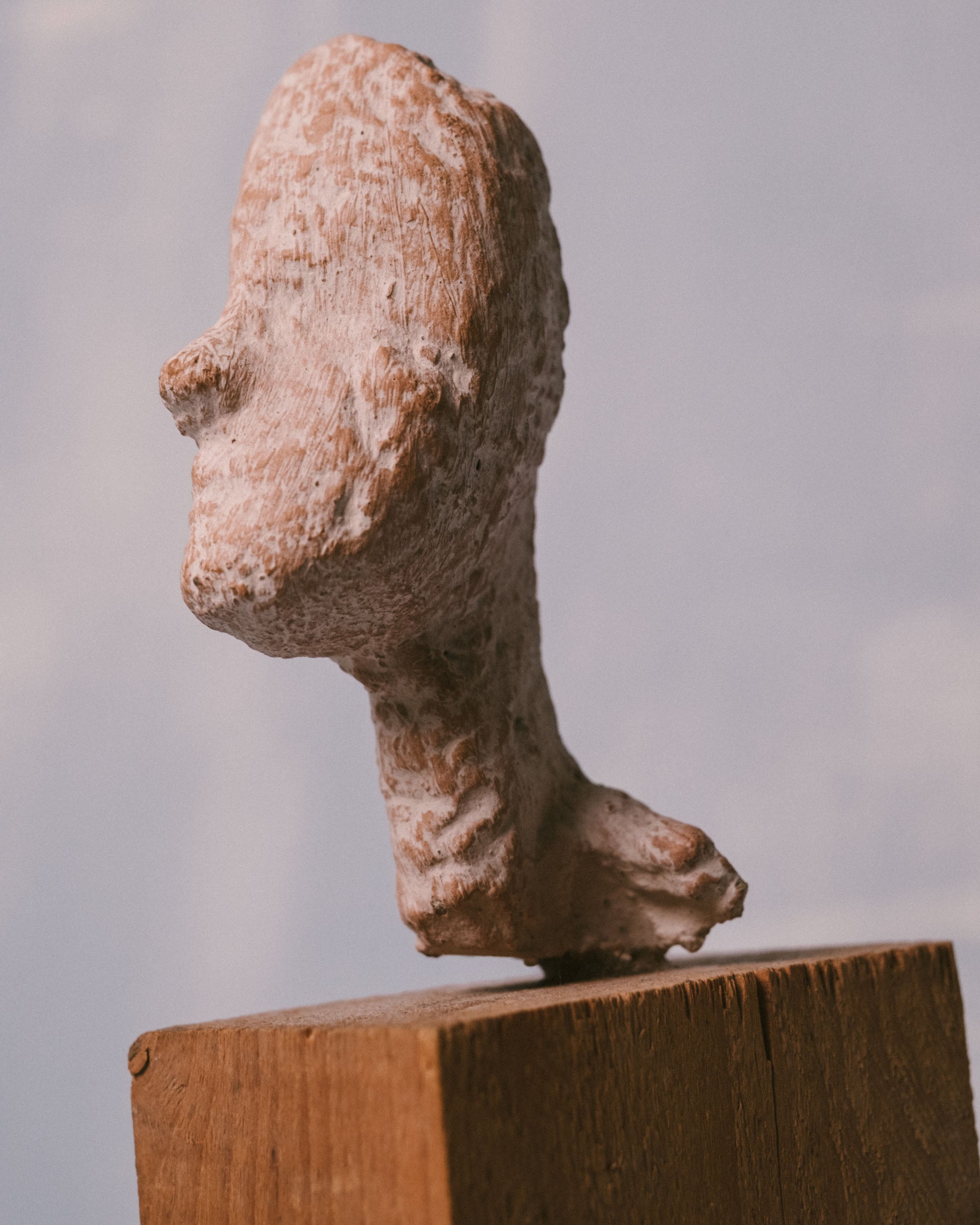 Evert Lindfors Head Sculpture 1