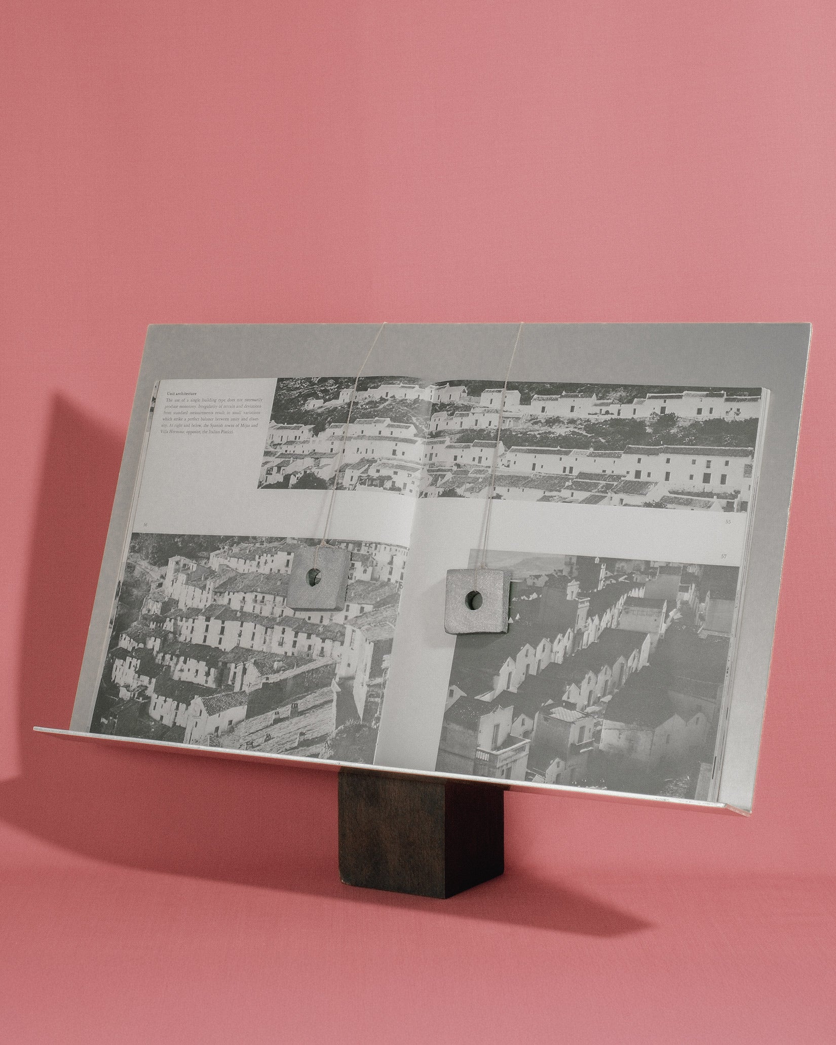 aarticles Bookstand by Louie Isaaman-Jones displaying an open book