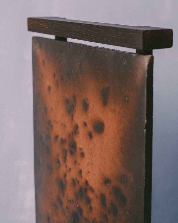 Solid oak base of Tray 2, Juliette Pénélope Pépin x Sausset Leou collaboration