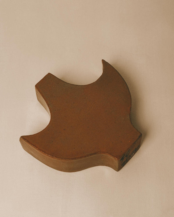 Small Angel 2, layered glaze with tonal variation, opposite angle