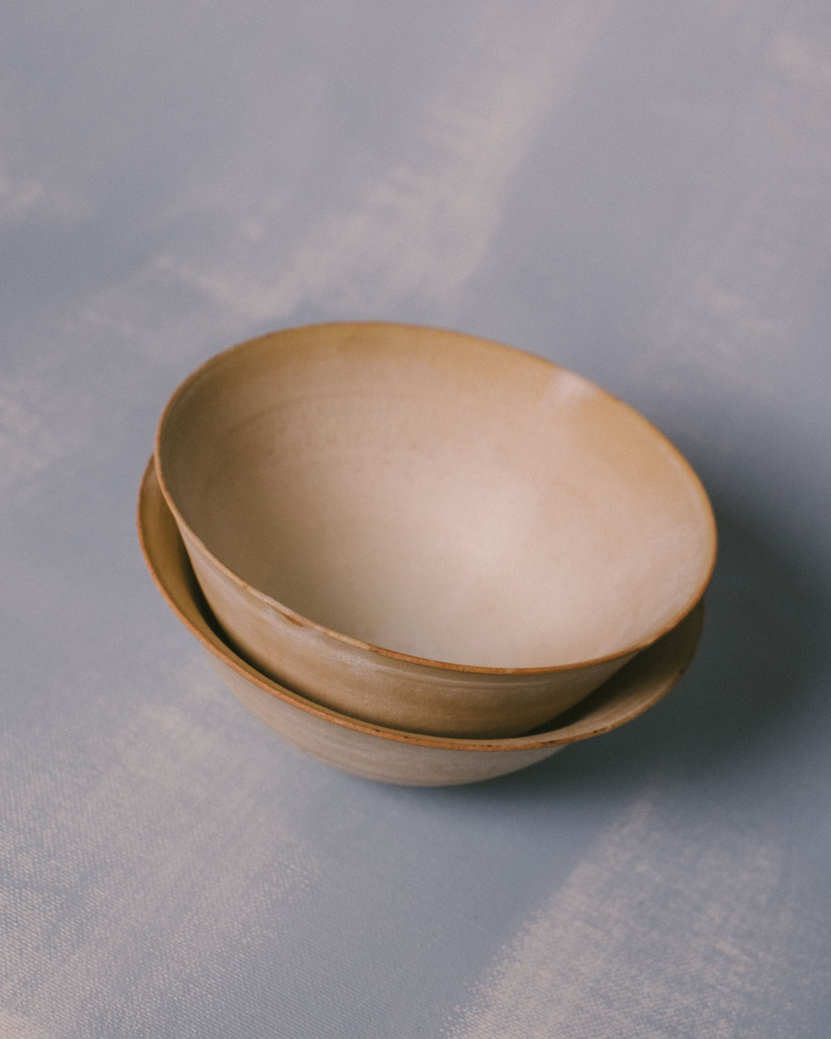 Sharlen Nozawa Miso Bowl, angled view of handmade ceramic tableware informed by East Asian traditions