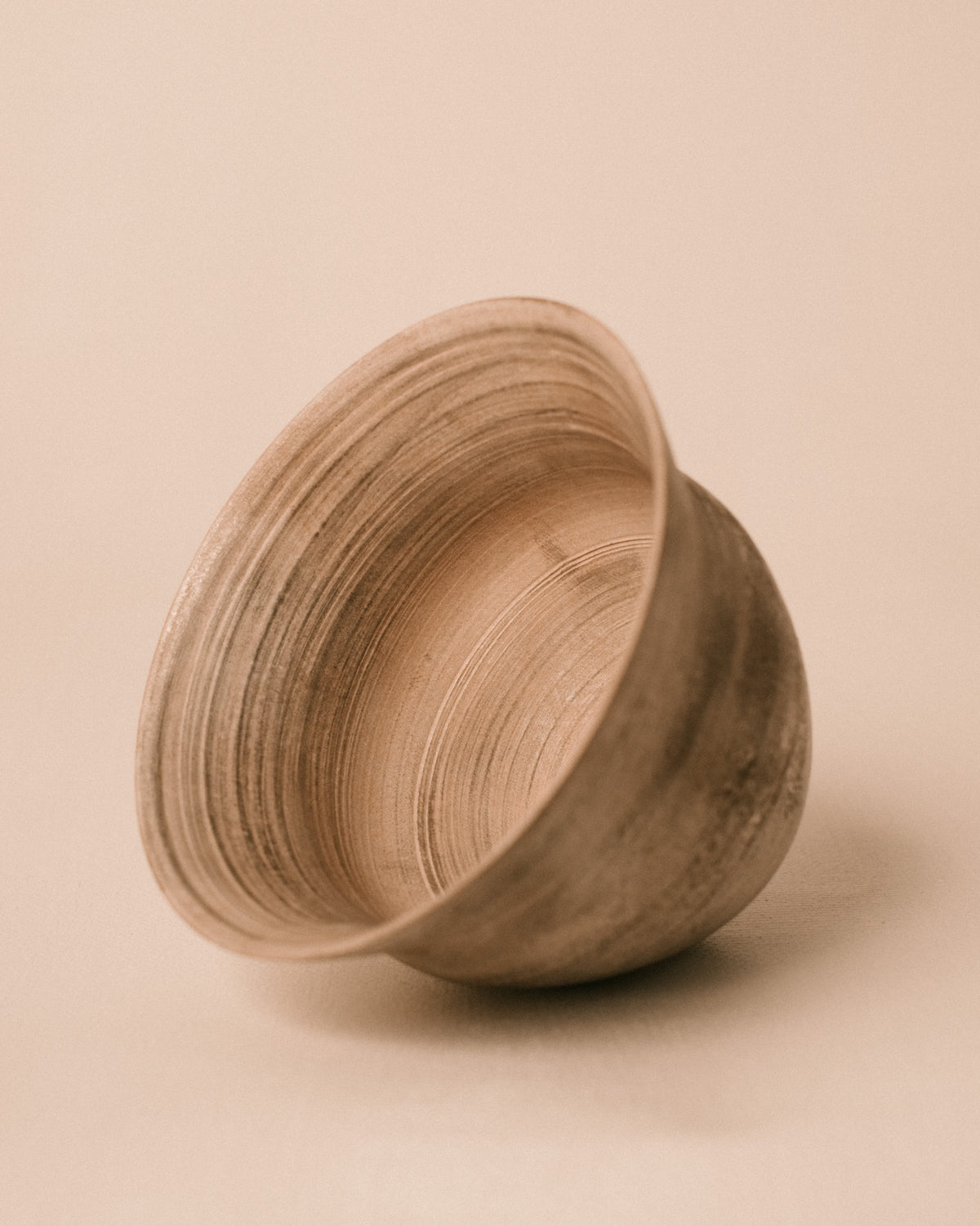 Detail of Sharlen Nozawa Silver Lustre Cup form, hand-thrown ceramic reflecting East Asian tradition