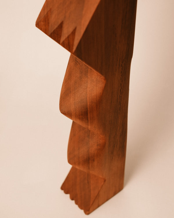 Undulating edge of Vince Skelly's Sentinel Study 03, side profile